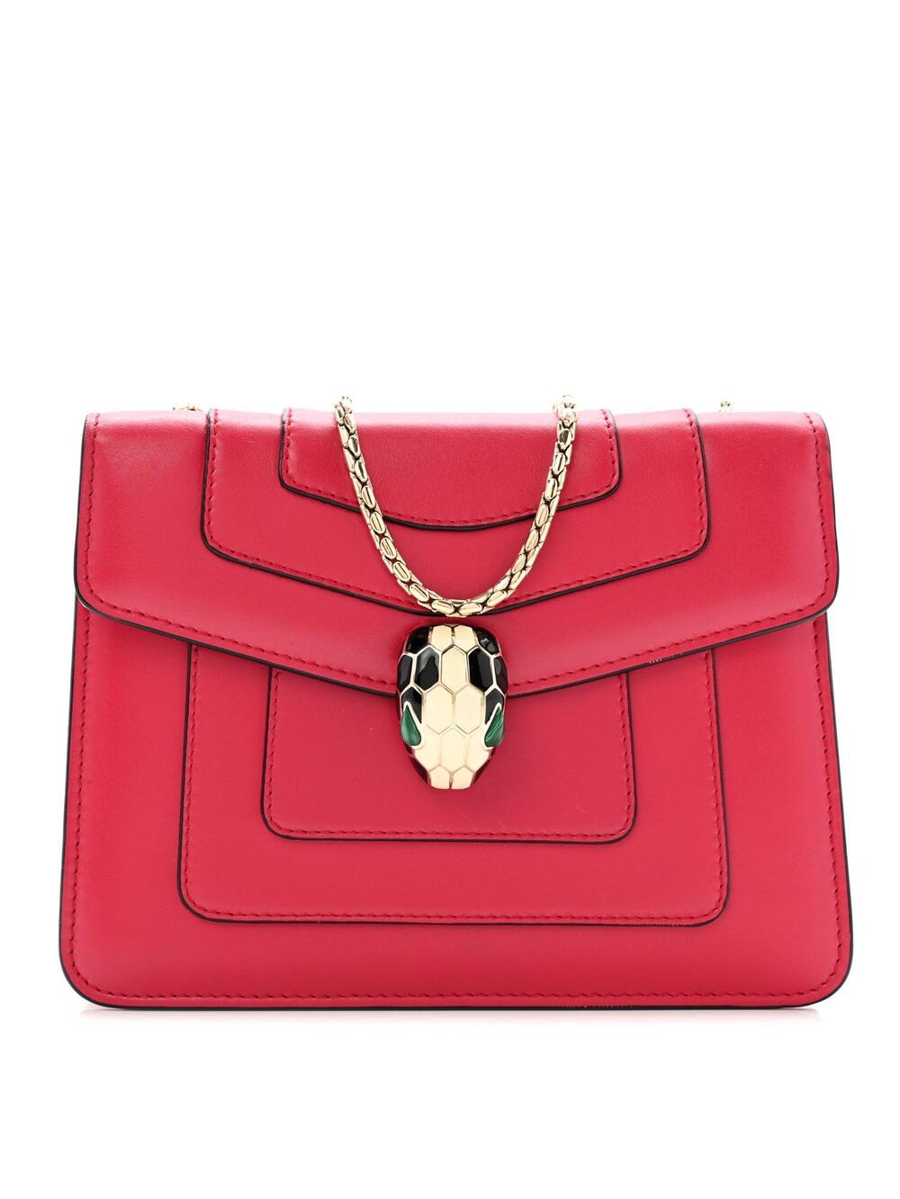 Bulgari Calfskin Small Serpenti Forever #354829B80B